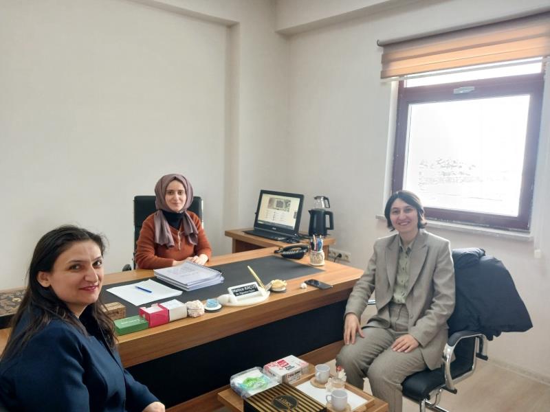 Rektör Yardımcımız Sayın Prof. Dr. Yeliz DEMİR’den Bölüm Başkanlığımıza Tebrik Ziyareti