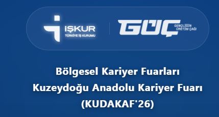 Kuzeydoğu Anadolu Kariyer Fuarı (KUDAKAF’26) Kayıtları Başlamıştır